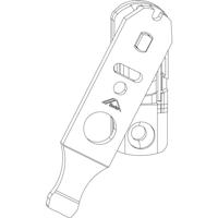 Roto anti-foutbediening - NT - NX raam vleugeldeel - thumbnail