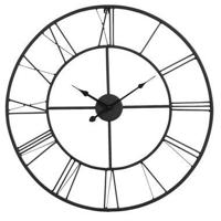 Wandklok Mitchel - zwart - Ø60 cm - thumbnail