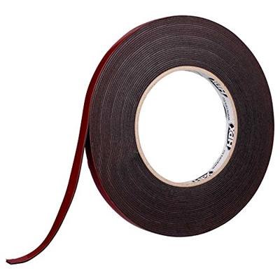 HPX Dubbelzijdige HSA bevestigingstape | Antraciet | 9mm x 10m - HSA003 | 10 stuks HSA003