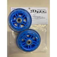 JD Bug wheelset 100 mm blue for original street - thumbnail