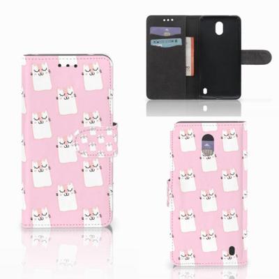 Nokia 2 | Telefoonhoesje | Met pasjeshouder | Sleeping Cats