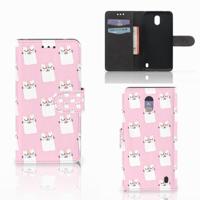 Nokia 2 | Telefoonhoesje | Met pasjeshouder | Sleeping Cats - thumbnail