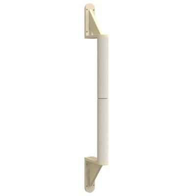 VidaXL Kattenkrabpaal wandgemonteerd 109 cm sisal