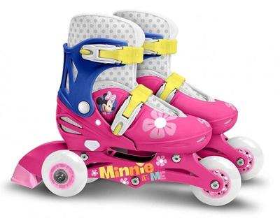 DISNEY MINNIE Inline skates 2 in 1 - 3 wielen 27-30
