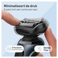Braun 61-N4500CS Series 6 Scheerapparaat Zwart/Grijs - thumbnail