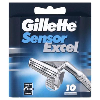 Gillette Gillette Sensor Excel Scheermesjes - 10 Stuks