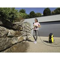 Kärcher K 5 Power Control Home hogedrukreiniger Electrisch 500 L/u 2100 W Zwart, Geel - thumbnail