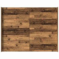 Opbergbedframe met lade Oud hout 135 x 190 cm Bewerkt hout - thumbnail
