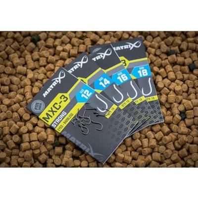 Fox Matrix Mxc-3 Barbless Eyed 10St. Size 18