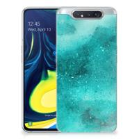 Smartphone hoesje Samsung Galaxy A80 Painting Blue - thumbnail