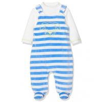 Playshoes Schnizler romperset velours junior 2-delig - thumbnail