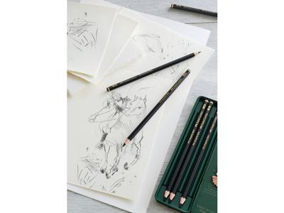Faber Castell Grafietpotlood Pitt Mat Etui a 6 stuks