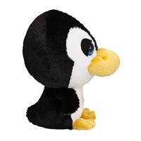 Knuffel Big Head Pluche Pinguin, 22cm - thumbnail