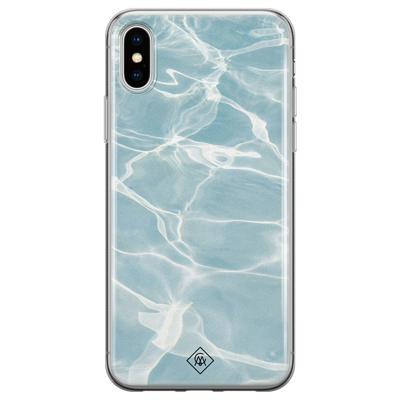 iPhone X/XS siliconen hoesje - Oceaan iPhone X/XS siliconen hoesje - Oceaan
