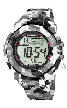 Horlogeband Calypso K5681-1 Kunststof/Plastic Multicolor 22mm Horlogeband Calypso K5681-1 Kunststof/Plastic Multicolor 22mm