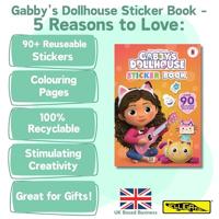 Totum Gabby&apos;s poppenhuis stickerboek - thumbnail
