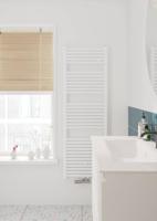 Saqu Fonti handdoekradiator 733W 50x151cm Wit - thumbnail