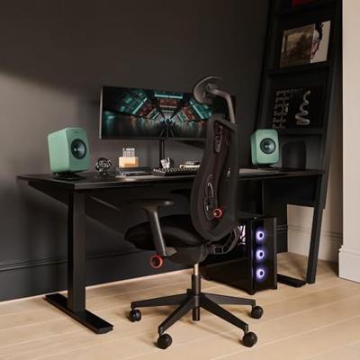 KEF LSX II LT Wireless-boekenplankluidsprekers | Muziek | Tv en Home Cinema | Gamen | HDMI ARC | USB-C | Bluetooth | AirPlay 2 | Chromecast | Spotify (Groen)