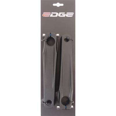 Edge crankset e-bike voor steps 170mm zwart