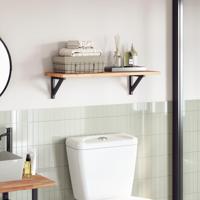 Tafelblad rechthoekig 100x30x2 cm massief acaciahout - thumbnail