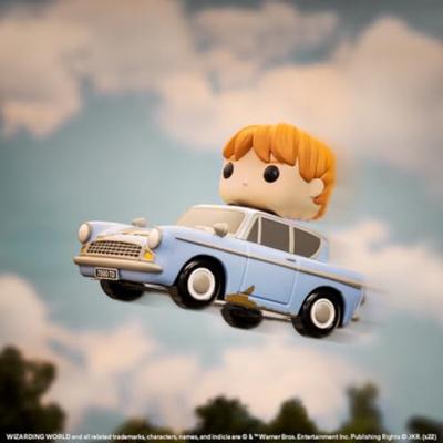 Harry Potter Funko Pop Deluxe Vinyl: Ron Weasley in Flying Car