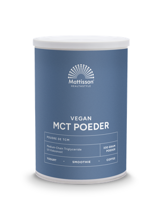 Mattisson HealthStyle Vegan MCT Poeder Coconut Pure Mattisson HealthStyle Vegan MCT Poeder Coconut Pure