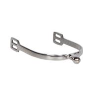 Mondoni Knopspoor H zilver maat:20 - thumbnail