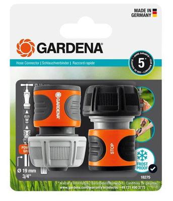 GARDENA 18275-20 Kunststof Slangverbinding 19 mm (3/4) Ø