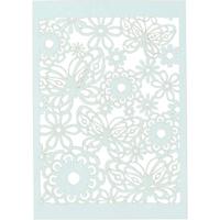 Creativ Company Patroonkarton lichtblauw, 10st. - thumbnail