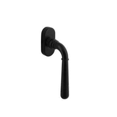 Intersteel | Raamkruk Helena | Ovaal Rozet | Zwart