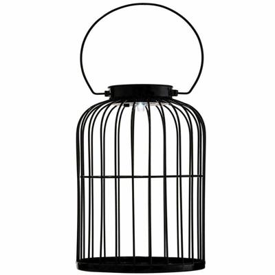 Solar LED Tafellampen op zonne-energie met sensor - Automatisch aan/uit - Zwart