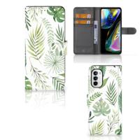 Motorola Moto G52 | Moto G82 Hoesje Leaves - thumbnail