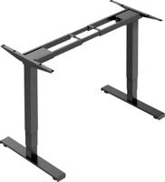 SpeaKa Professional Zit-sta-bureauframe In hoogte verstelbaar Hoogte: 620 tot 1280 mm (b x d) 1700 mm x 650 mm Zwart SP-SDF-500 SP-9414648 - thumbnail