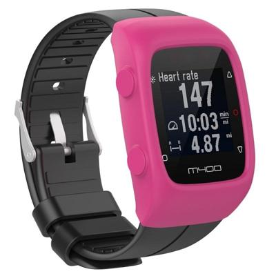 Slimme horloge siliconen beschermhoes voor POLAR M430 (Rose Red)