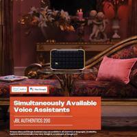 JBL Authentics 200 Wifi speaker Zwart - thumbnail