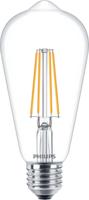 Philips LED 76305300 LED-lamp Energielabel E (A - G) E27 Speciale vorm 7 W = 60 W Warmwit (Ø x l) 6.4 cm x 14 cm 1 stuk(s) - thumbnail