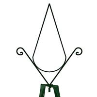 VidaXL Plantenklimrekken 2 st 35x35x195 cm ijzer donkergroen - thumbnail