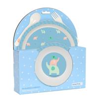 Kinderservies Safta Elefantes (4 Onderdelen) - thumbnail