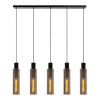 Lucide ORLANDO - Hanglamp - 5xE27 - Fumé - thumbnail