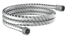 HOGAFLEX K-3 doucheslang, kunststof, chroom-wit lengte: ca. 150 cm ½" (Ø ca. 1,9 cm) standaard aansluiting inclusief waterbesparende pakking - tot wel 50% minder water verbruik garantie: 3 jaa