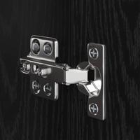 Tv-meubelset 4 pcs Zwart eiken 30.5 x 30 x 90 cm Bewerkt hout - thumbnail