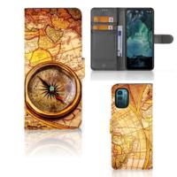 Nokia G11 | G21 | Flip Cover | Kompas | Portemonnee hoesje - thumbnail