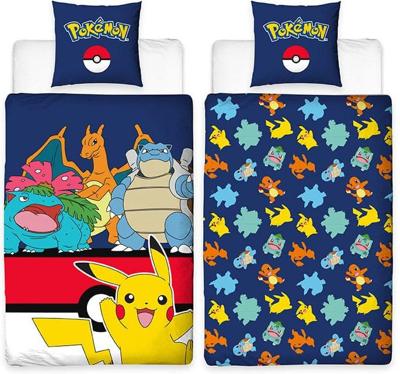 Pokemon Dekbedovertrek - Pokemon Blue Pokemon Dekbedovertrek - Pokemon Blue