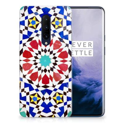 OnePlus 7 Pro | TPU | Siliconen hoesje | Mozaïek