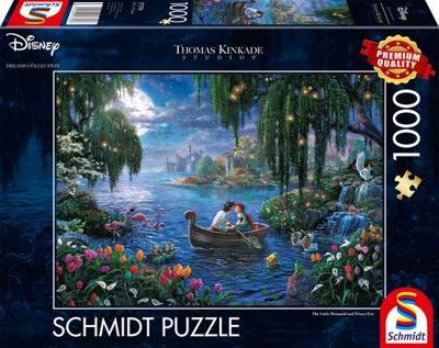 Disney The little Mermaid and Prince Eric Puzzel 1000 Stukjes