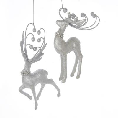 Ornament acryl dier zilver l15 cm Kurt S. Adler - Kurt s adler Ornament acryl dier zilver l15 cm Kurt S. Adler - Kurt s adler