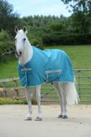 Zomerdeken Bucas Freedom Twill Sheet, 215 cm in turquoise - thumbnail