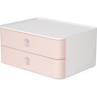 HAN HA-1120-86 Smart-box Allison Met 2 Lades Flamingo Roze, Stapelbaar - thumbnail