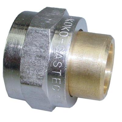 Wiesbaden Riko 2-delige kopp.puntstuk 15 mm x M-24