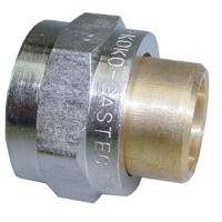 Wiesbaden Riko 2-delige kopp.puntstuk 15 mm x M-24 - thumbnail